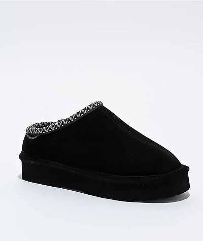 Bearpaw Martis Black Slippers