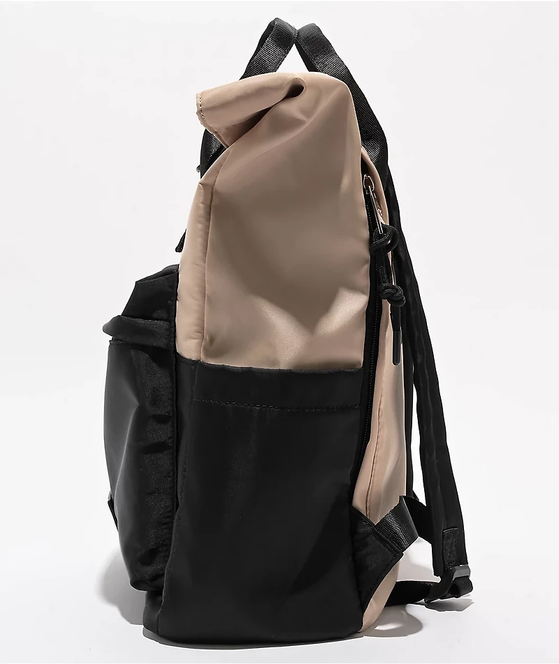 Bearpaw Small Flap Top Mauve Tote Backpack