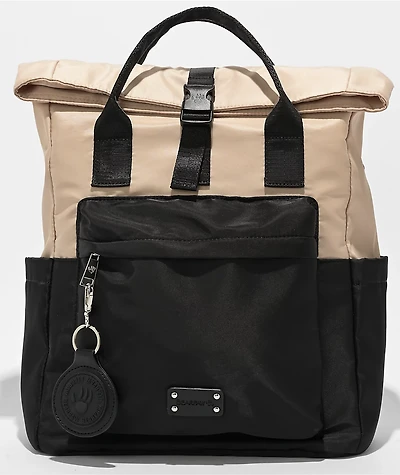 Bearpaw Small Flap Top Mauve Tote Backpack