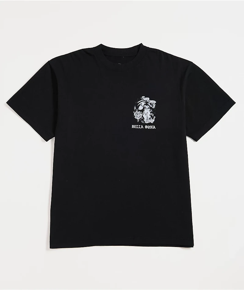Bella Dona Make It Last Black T-Shirt