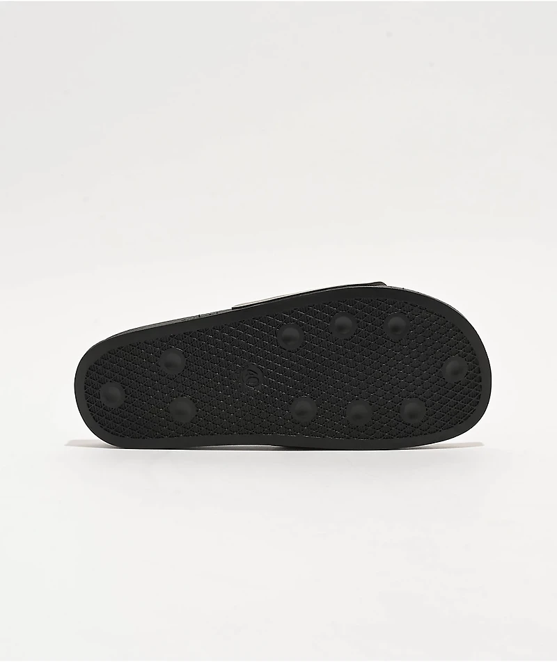 Bella Donna Sad Girl Black Slide Sandals