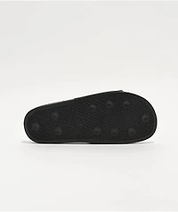 Bella Donna Sad Girl Black Slide Sandals