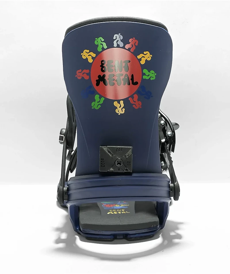 Bent Metal Axtion Forest Bailey Blue Snowboard Bindings 2023