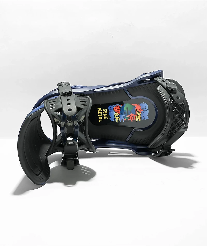 Bent Metal Axtion Forest Bailey Blue Snowboard Bindings 2023