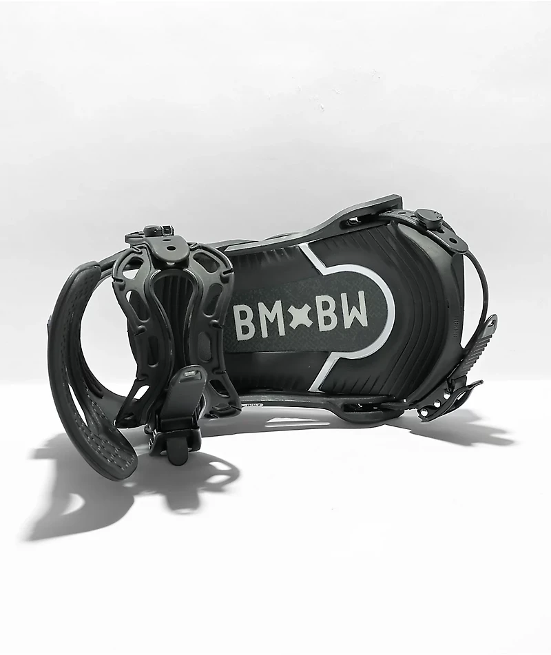 Bent Metal Bolt Black Snowboard Bindings