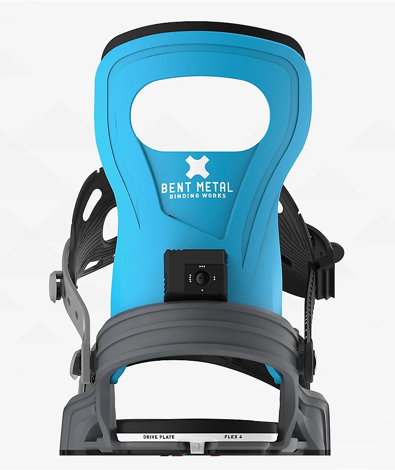 Bent Metal Bolt Grey-Blue Snowboard Bindings 2025
