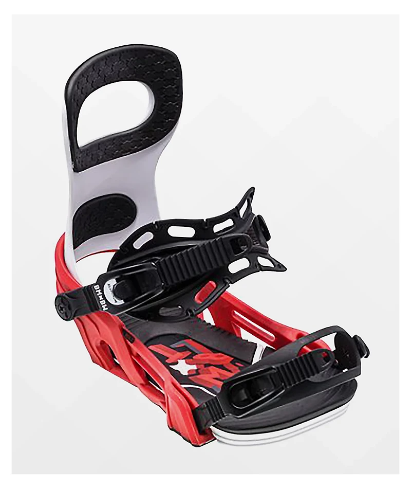 Bent Metal Bolt Red Snowboard Bindings 2024