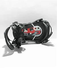 Bent Metal Bolt White Snowboard Bindings