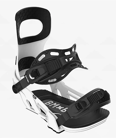 Bent Metal Bolt White Snowboard Bindings 2026