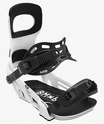 Bent Metal Bolt White Snowboard Bindings 2027