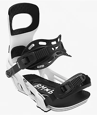Bent Metal Bolt White Snowboard Bindings 2027