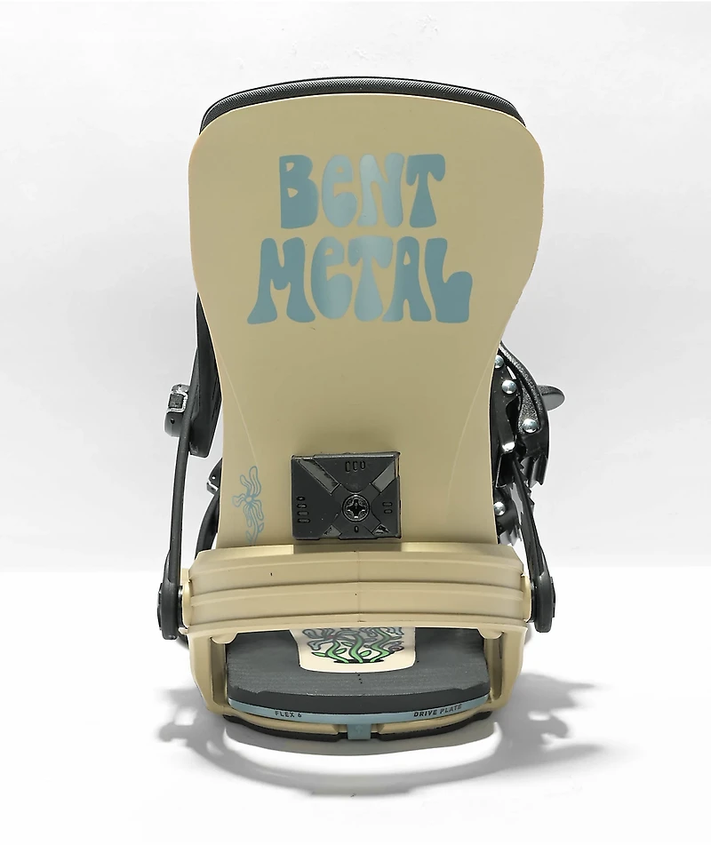Bent Metal Stylist Sand Snowboard Bindings 2023