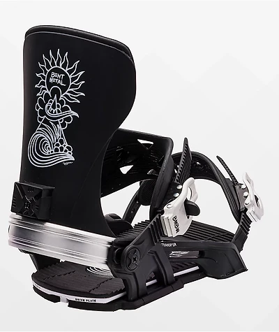 Bent Metal Transfer Jamie Lynn Black Snowboard Bindings 2024