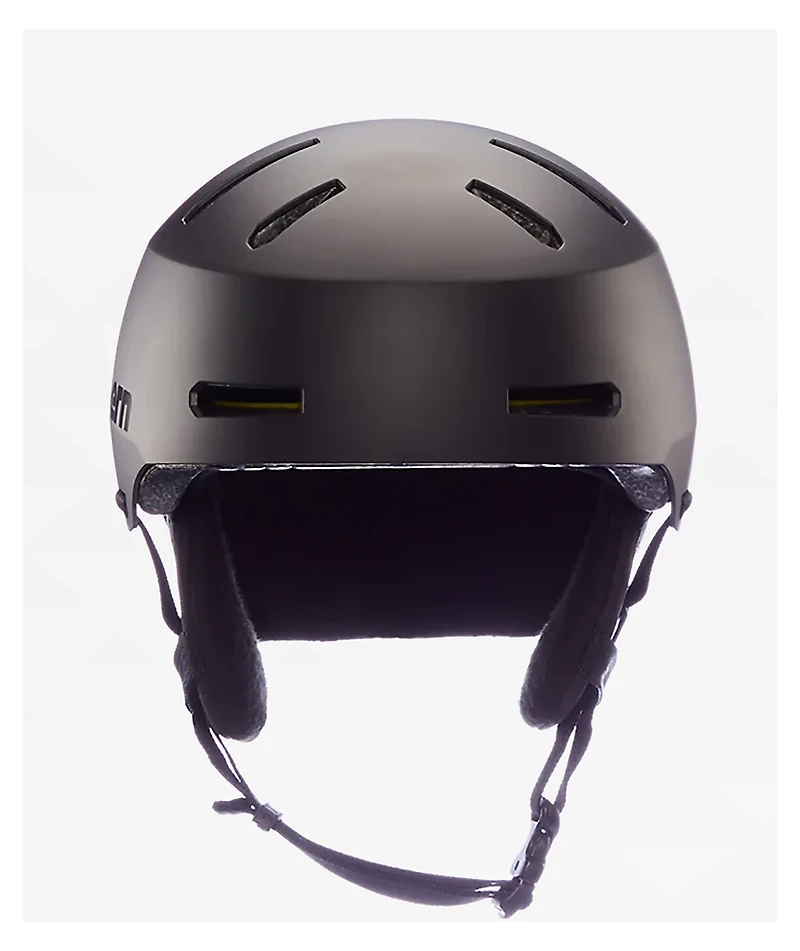Bern Macon 2.0 Matte Black Snowboard Helmet