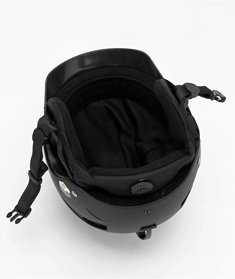 Bern Watts 8-Tracks Matte Black Snowboard Helmet