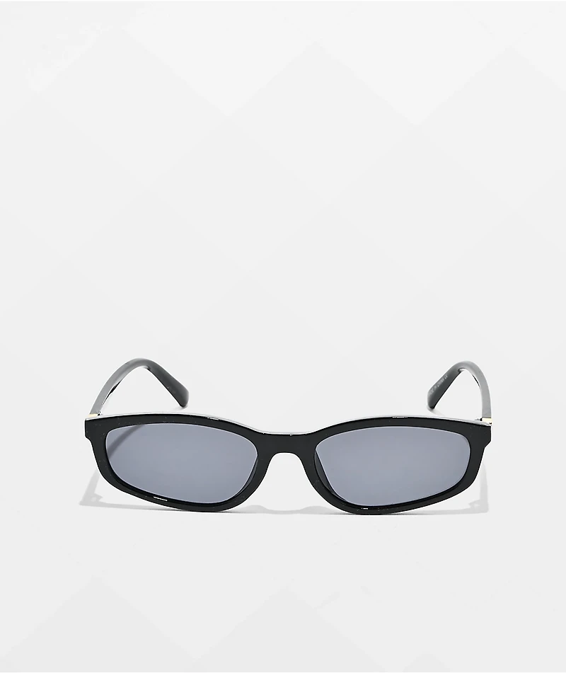 Bethany Black Mini Sunglasses