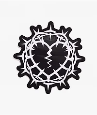Beverly Hills Broken Hearts Heart Wreath Sticker