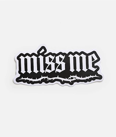 Beverly Hills Broken Hearts Miss Me Sticker