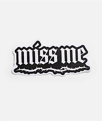 Beverly Hills Broken Hearts Miss Me Sticker