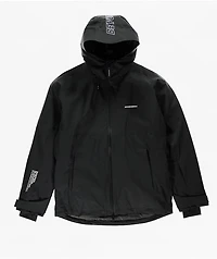Beyond Medals Full Zip Black 15K Snowboard Jacket