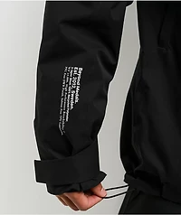 Beyond Medals Full Zip Black 15K Snowboard Jacket