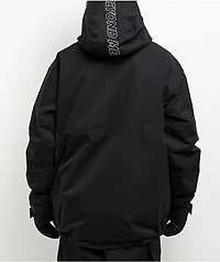 Beyond Medals Full Zip Black 15K Snowboard Jacket