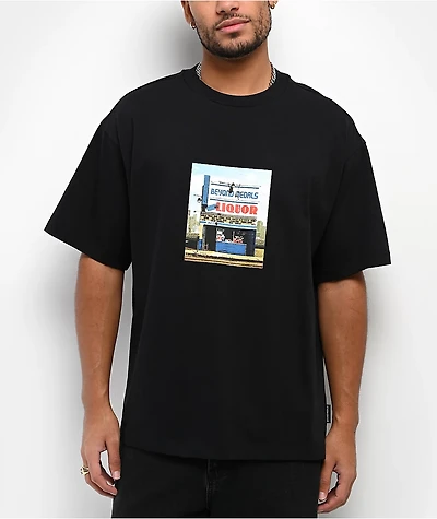 Beyond Medals Liquid Black T-Shirt