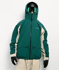 Beyond Medals Nostalgia Green 15K Snowboard Jacket