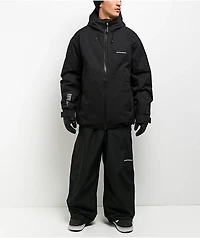 Beyond Medals Park Black 15K Baggy Snowboard Pants