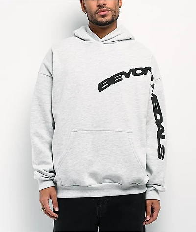 Beyond Medals Puff Grey Hoodie