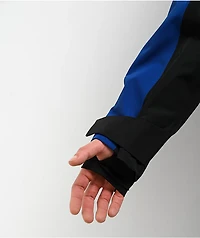 Beyond Medals Retro Anorak 2L Blue 15K Snowboard Jacket