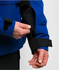 Beyond Medals Retro Anorak 2L Blue 15K Snowboard Jacket