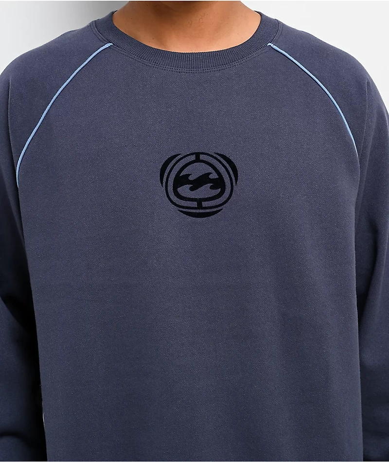 Billabong Bio Blue Crewneck Sweatshirt