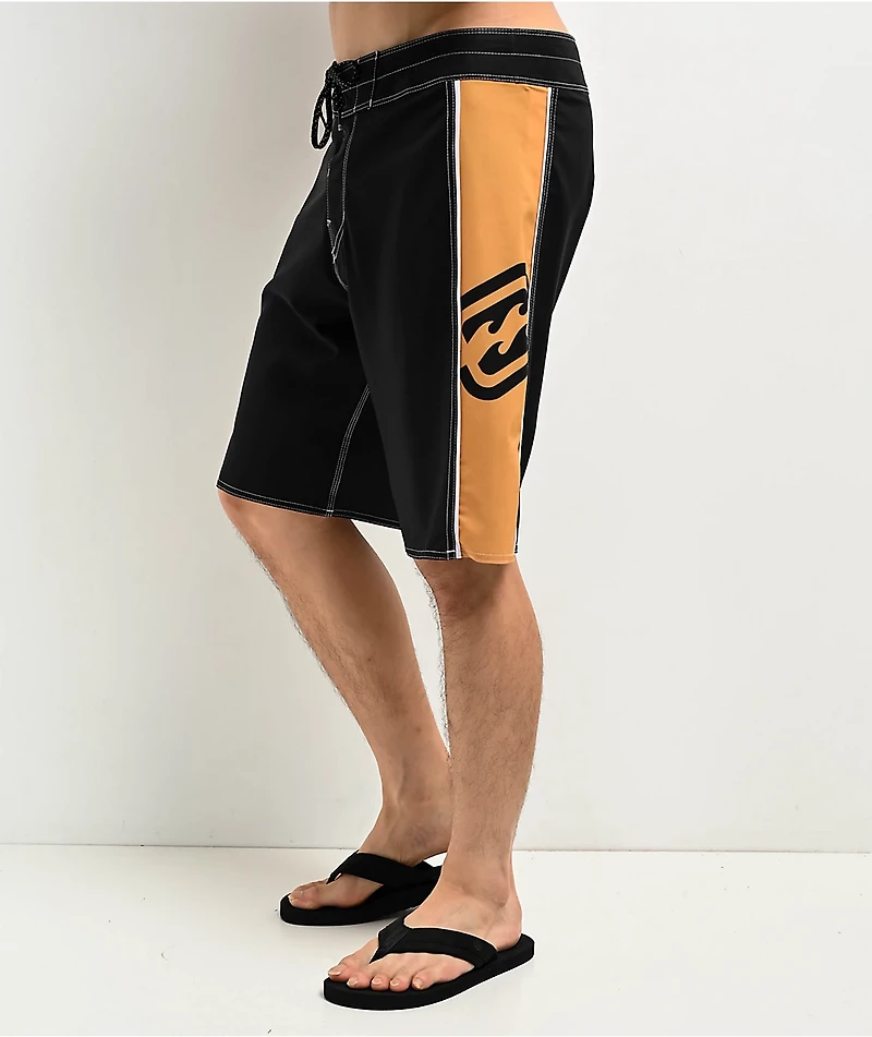 Billabong D Bah 2.0 Pro Black & Gold Board Shorts