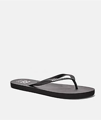 Billabong Fiji Black & White Sandals