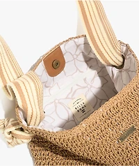 Billabong So Knotty Straw Tote Bag