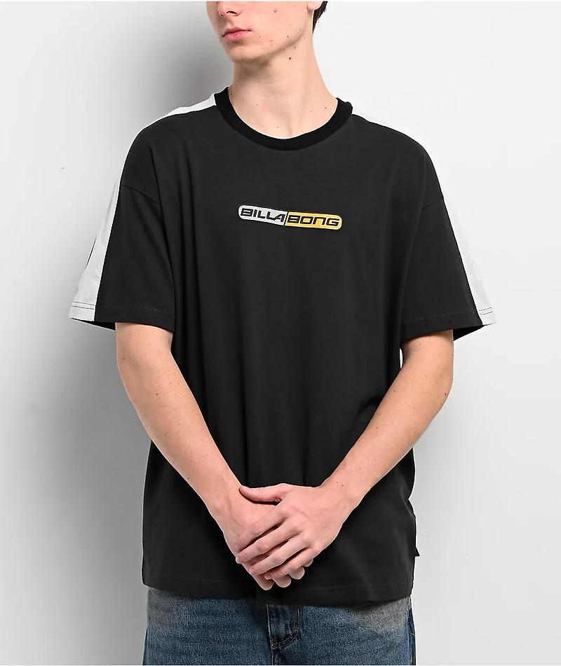 Billabong Spec Grey & White T-Shirt