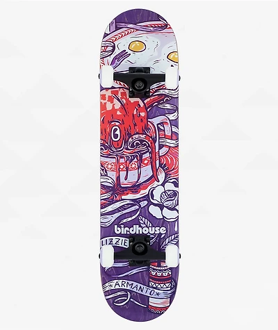 Birdhouse Armanto Favorites 7.75" Purple Skateboard Complete