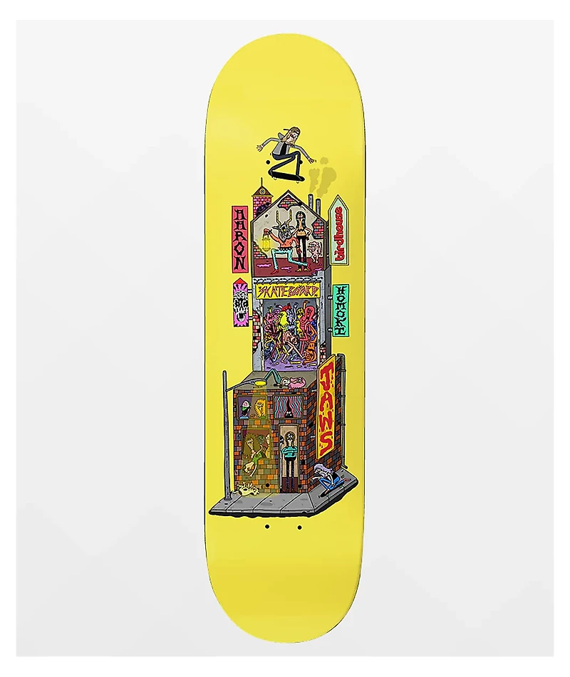 Birdhouse Jaws Over The Roof 8.38" Skateboard Deck