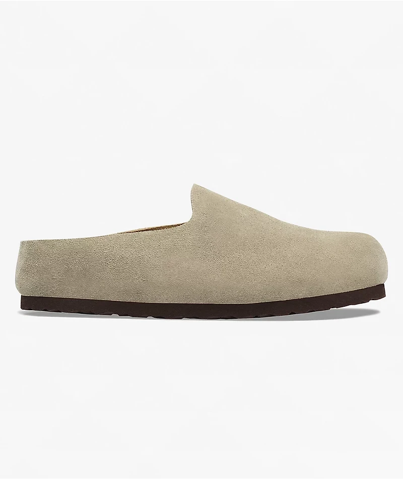 Birkenstock Amsterdam Wrapped Soft Footbed Taupe Clogs