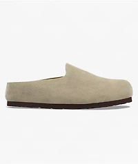 Birkenstock Amsterdam Wrapped Soft Footbed Taupe Clogs