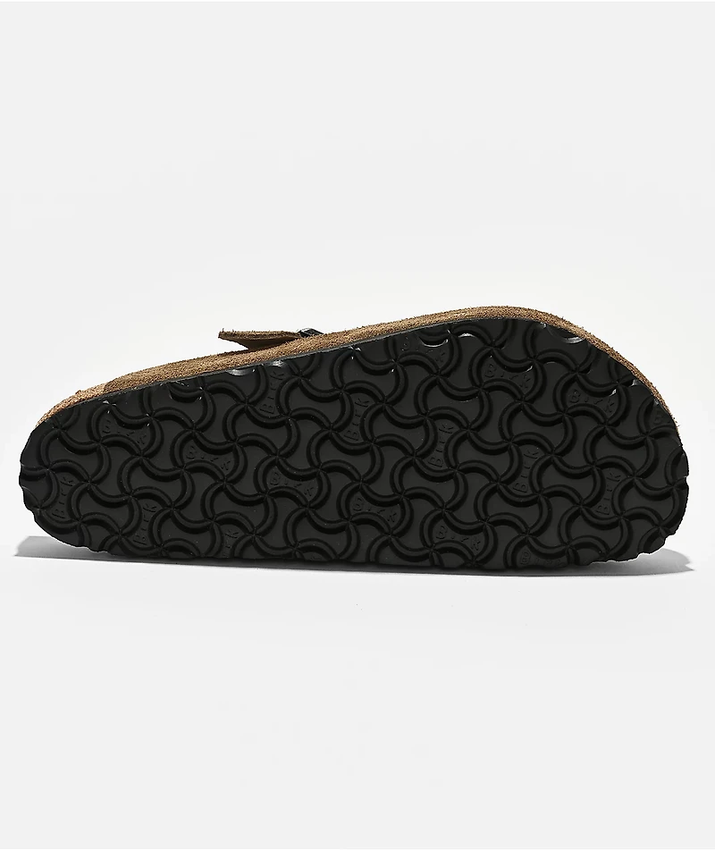 Birkenstock Boston Dark Tea Clogs