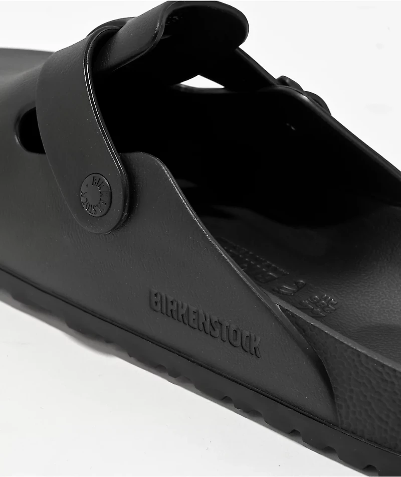 Birkenstock Boston Essentials EVA Black Clogs