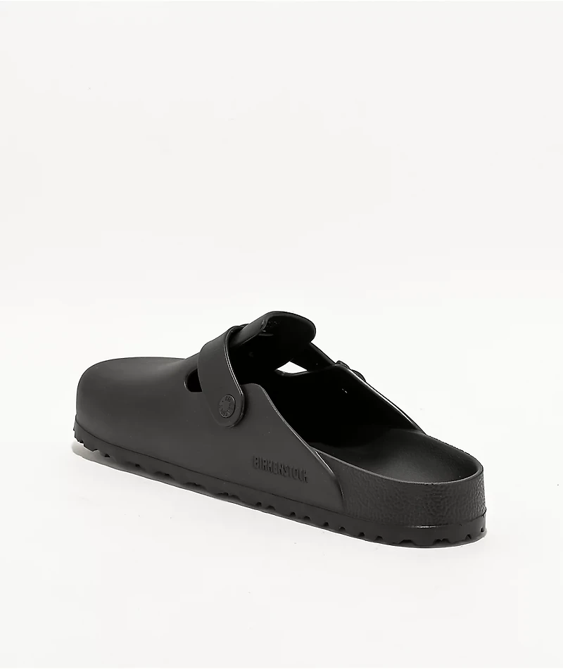 Birkenstock Boston Essentials EVA Black Clogs