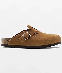 Birkenstock Boston Soft Footbed Mink Brown Clogs