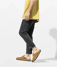 Birkenstock Boston Soft Footbed Mink Brown Clogs