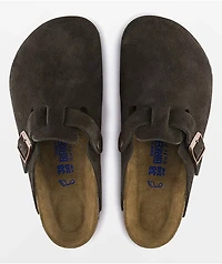 Birkenstock Boston Soft Footbed Mocha Clogs
