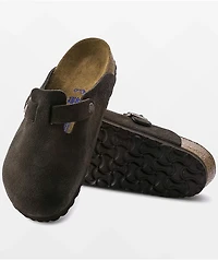 Birkenstock Boston Soft Footbed Mocha Clogs