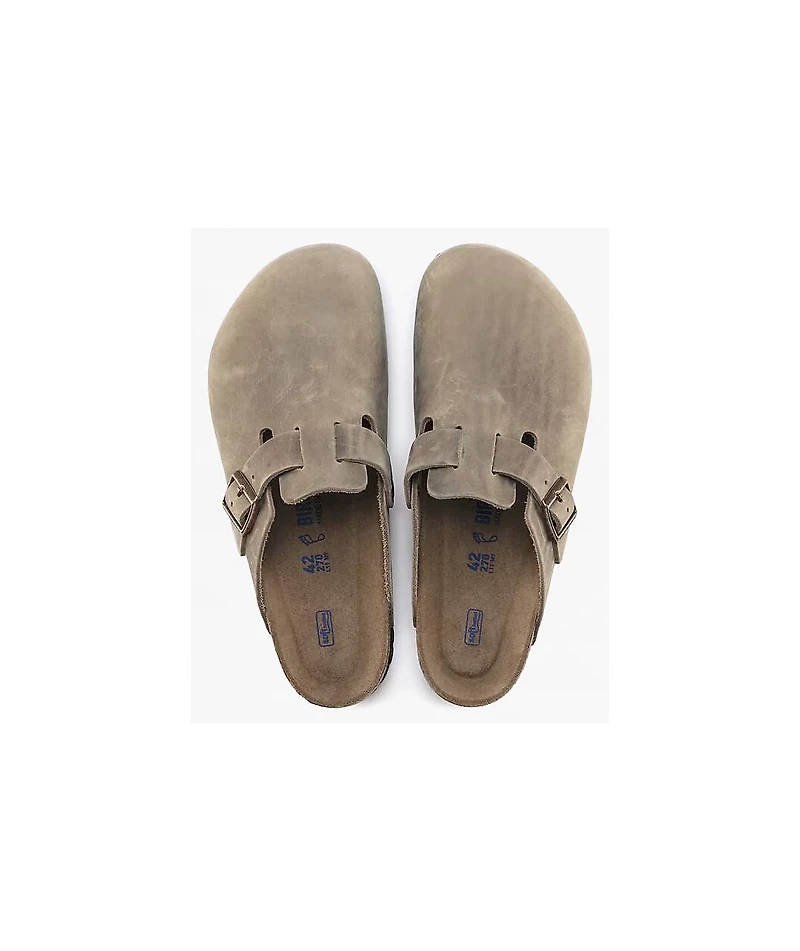 Birkenstock Boston Soft Footbed Tobacco Brown Clogs