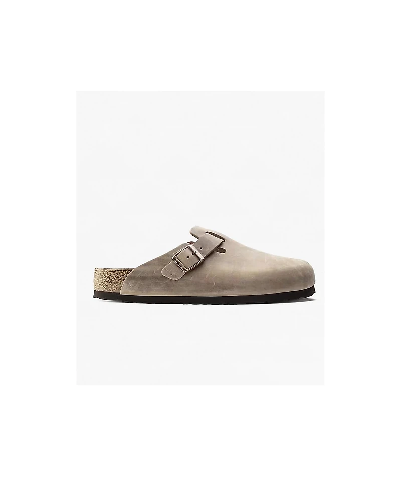 Birkenstock Boston Soft Footbed Tobacco Brown Clogs